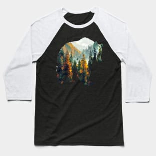 Rising With The Grizzly Bear Baseball T-Shirt